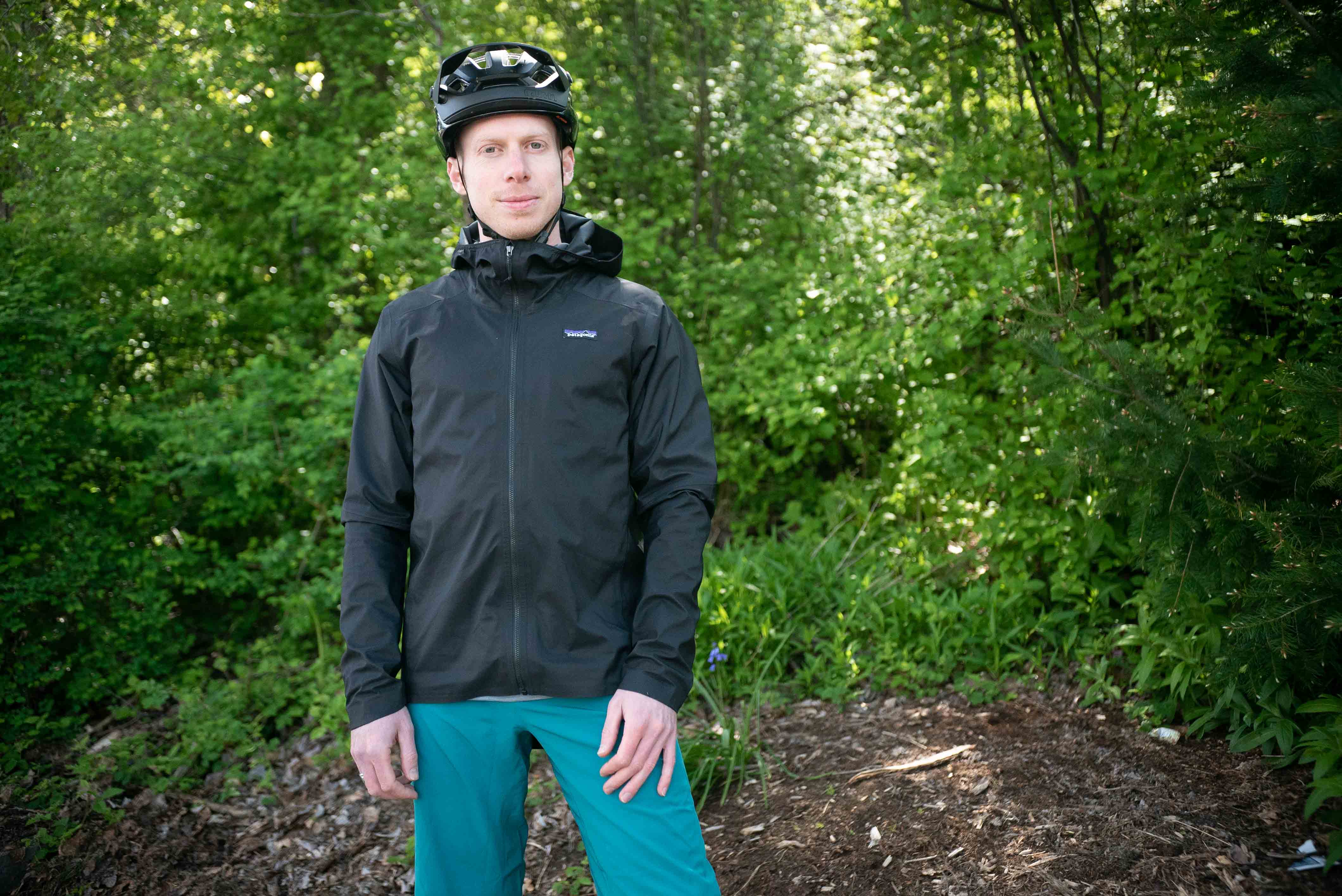 Patagonia store bike jacket